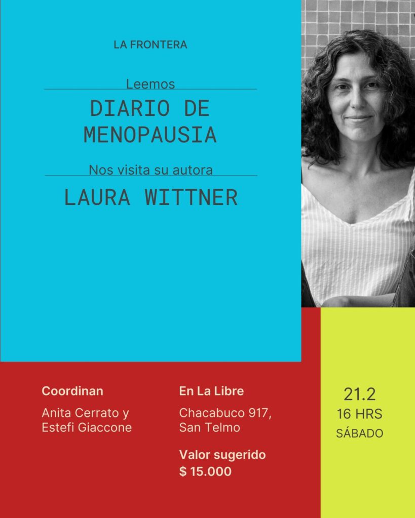 Flyer de La frontera fecha de enero 2026